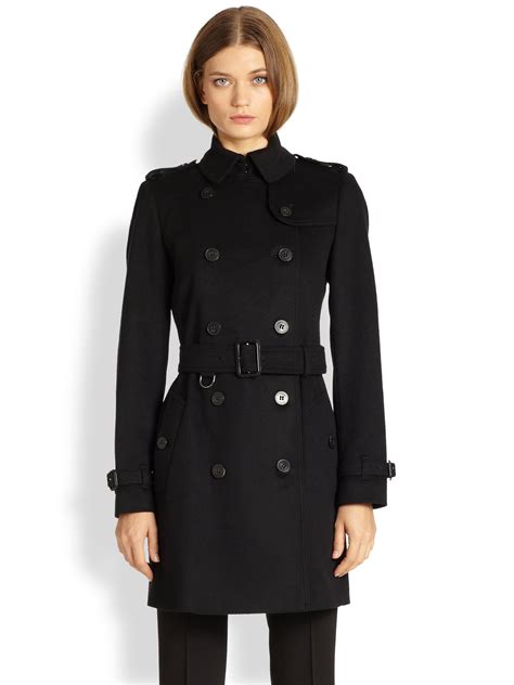 burberry oversized wool coat belt|burberry black wool coat women's.